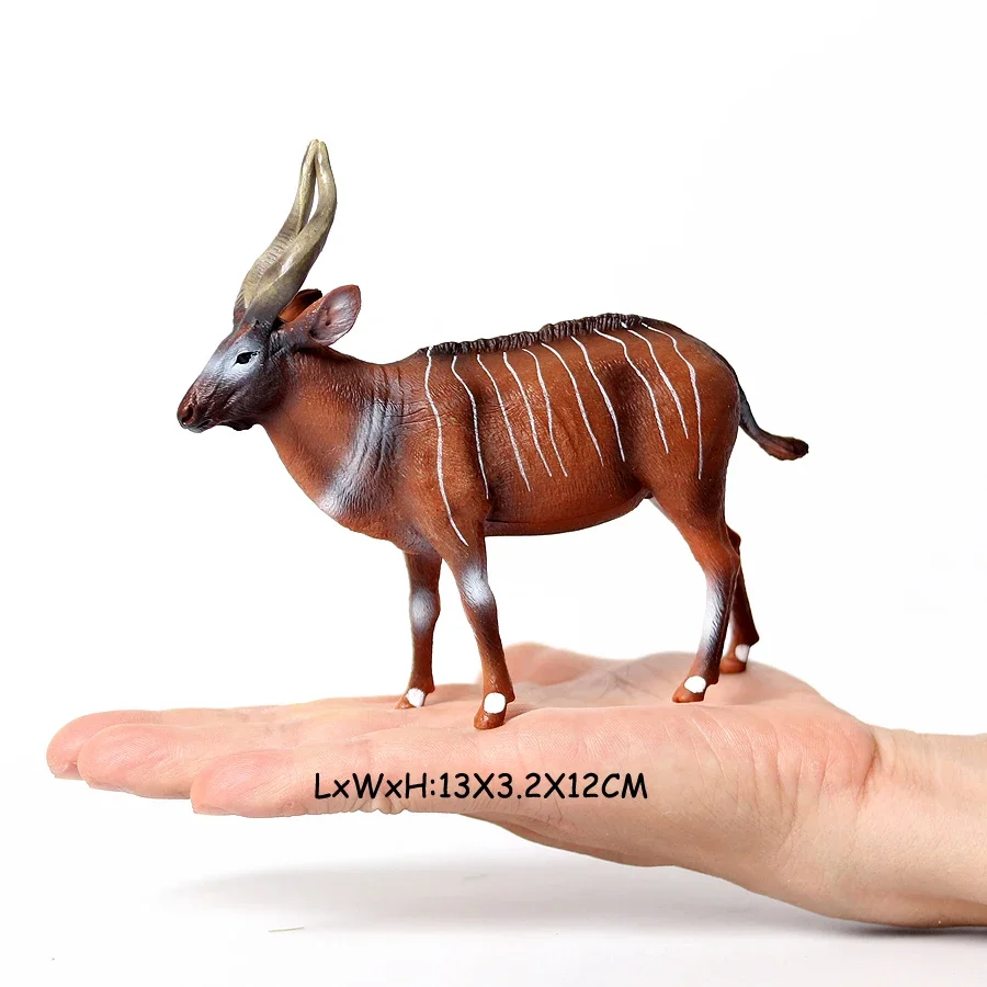 JOKFEICE Figura Antilope Africana Realistica – Giocattolo Educativo In PVC Per Bambini 3+ Anni - 4