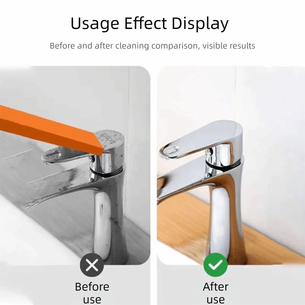 Rubber Easy Limescale Eraser Efficient Effortless Rust Remover Uncharged Safe Magic Eraser Household