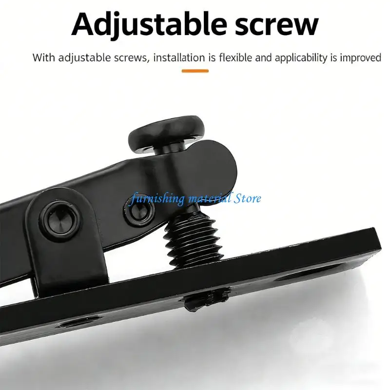 Y5GD Long permanent L Concealed Hardware With Finish For quiet Door Operation