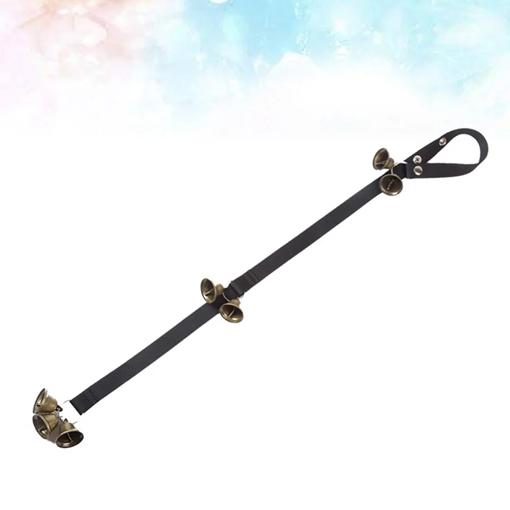 

1pc Adjustable Dog With 7 Bells Supplies Stylish Necklace For Walking Running Outdoor Sports Pet Collar Pet Collar