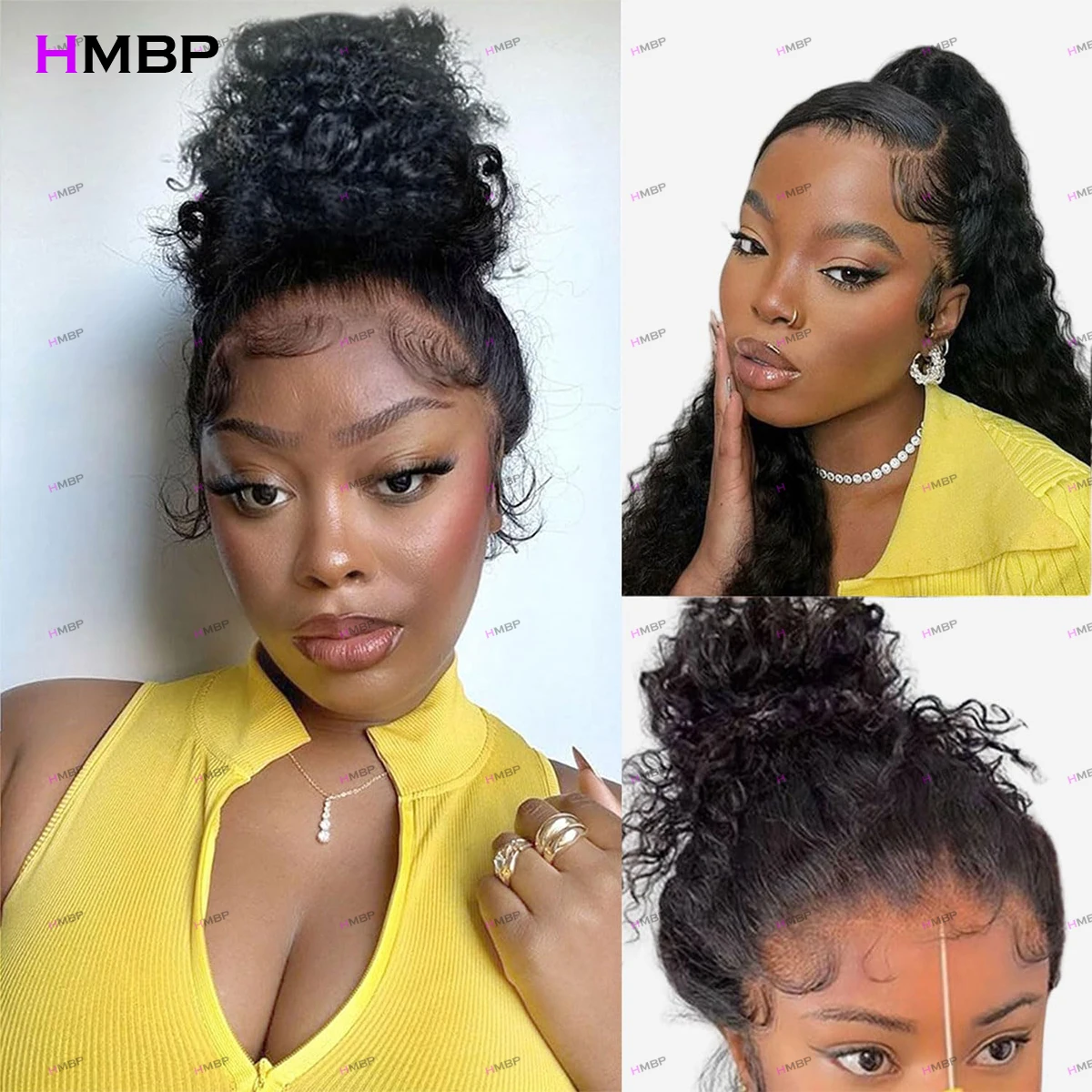 

Невидимый ремешок 360, бесклеевые парики, человеческие волосы, кудрявые вьющиеся, плотность 450, скрытый ремешок, парик на шнурке, 360, парики спереди, человеческие волосы