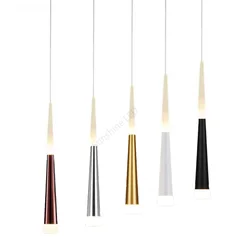 Lámpara de tubo largo Led regulable, iluminación de decoración para cocina, restaurante, tienda, bares, escalera, Lsland, 7W, 12W