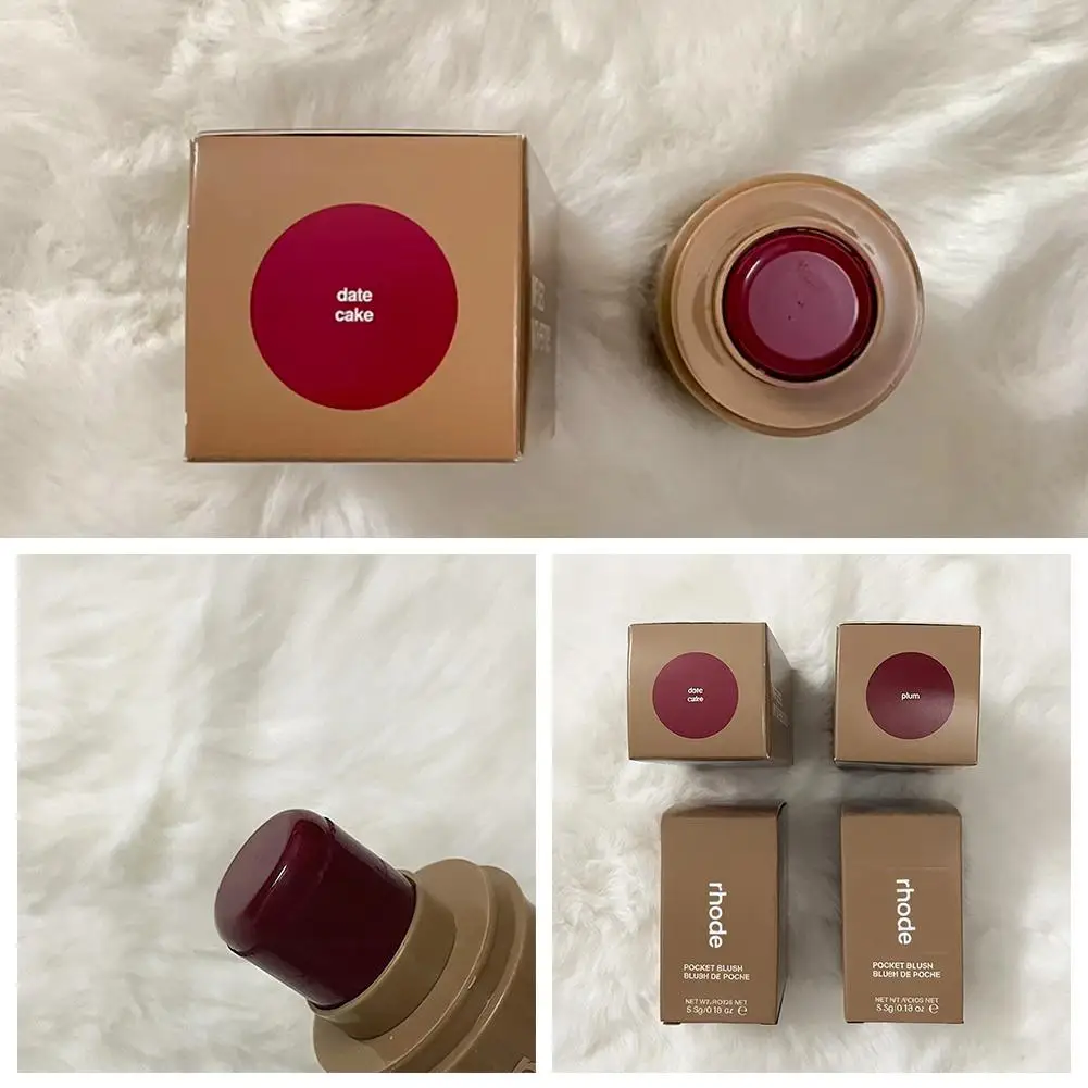 

Luxury Pocket Blush Piggy Freckle Sleepy Girl Stick Lip Cheek Hydrating Stick Natural Rouge Powder Blusher Cream Lipstick Cheek