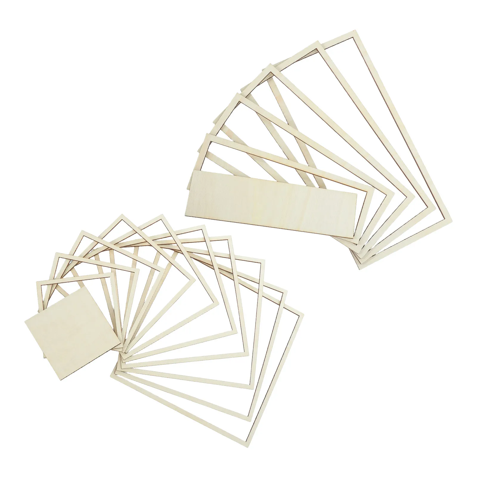 

Набор из 2 квадратных керамических форм для глины, деревянные геометрические инструменты для формовки, для прессования глины и равномерного придания формы изделиям