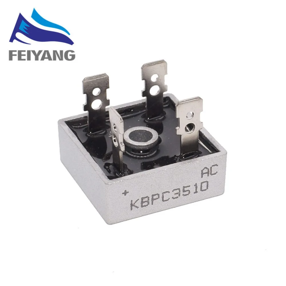 KBPC5010 50A 1000V/KBPC2510 25A 1000V/KBPC3510 35A 1000V مقوم الجسر الثنائي KBPC5010/KBPC2510/KBPC3510
