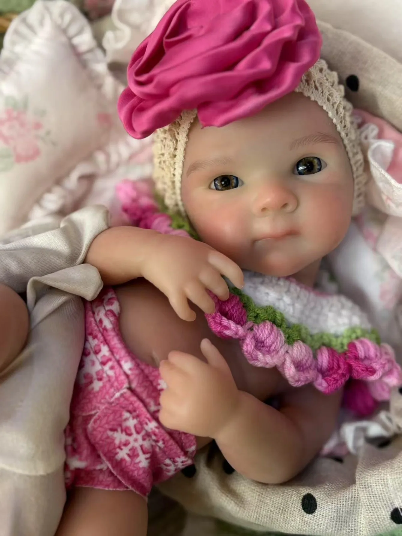 ตุ๊กตาซิลิโคน Aizwa1 ขนาด 13 นิ้ว Bettie Reborn ตุ๊กตาเด็กผู้หญิง เปิดปากได้ ทำมือ เบเบ้ สัมผัสนุ่ม สำหรับเป็นของขวัญวันเกิด