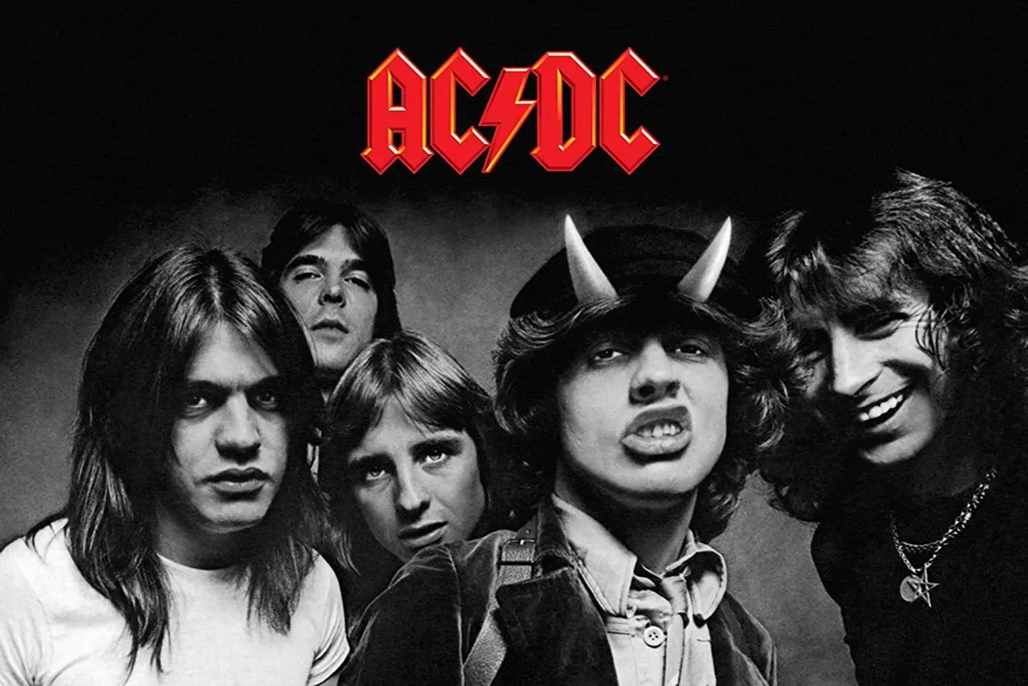 A-CDC HIGHWAY TO HELL GROUP Poster Wall Art Rome Decoratie