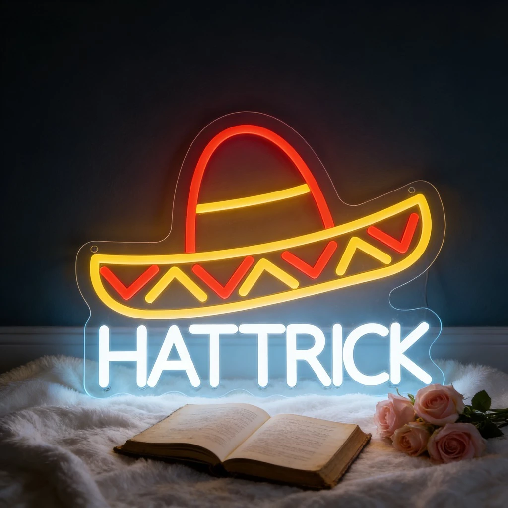 Hattrick Neon Light…