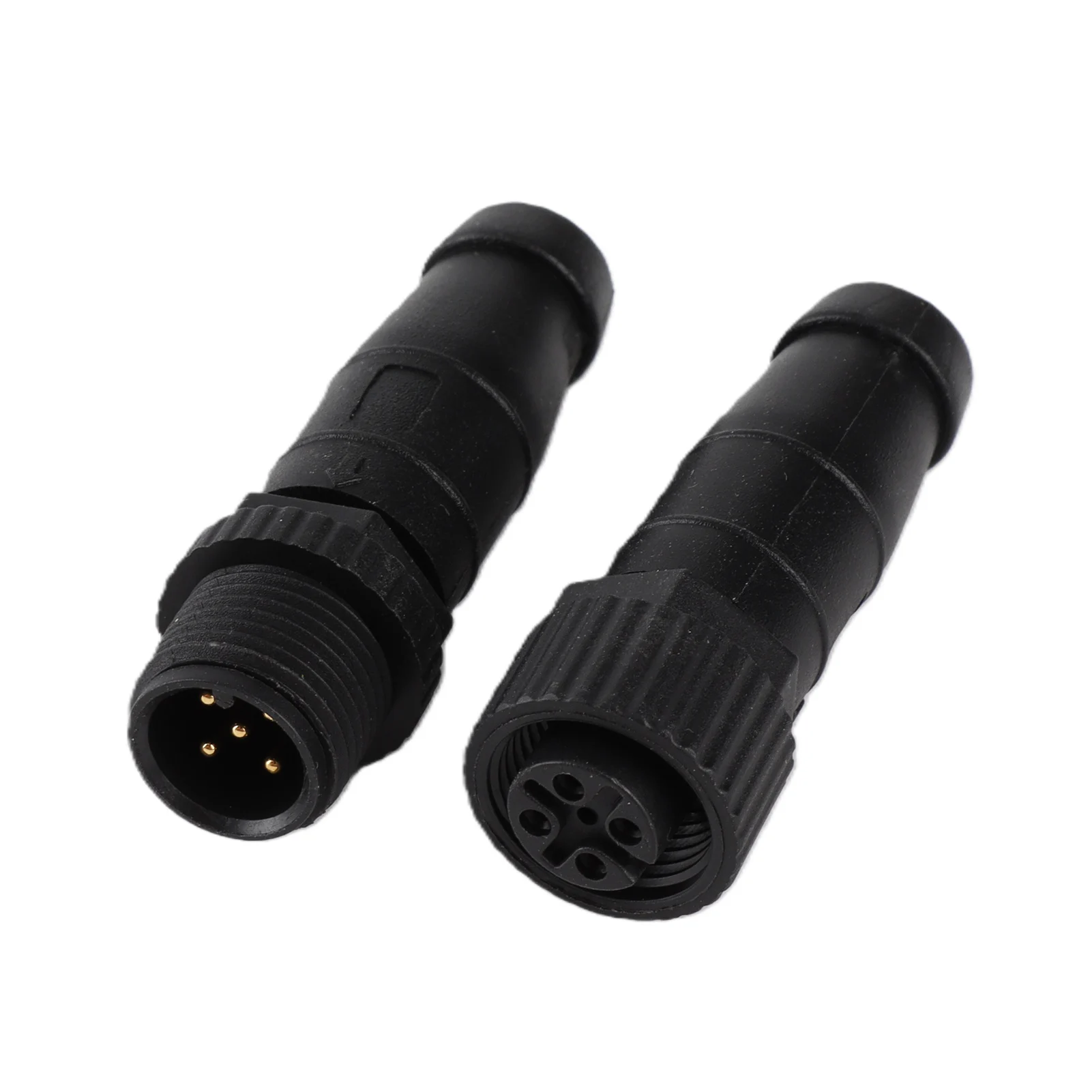 2PCS Marine for NMEA 2000 Terminators  Male Female 5 Pin IP67 Waterproof for Lowrance Networks Male Female Terminating Kit