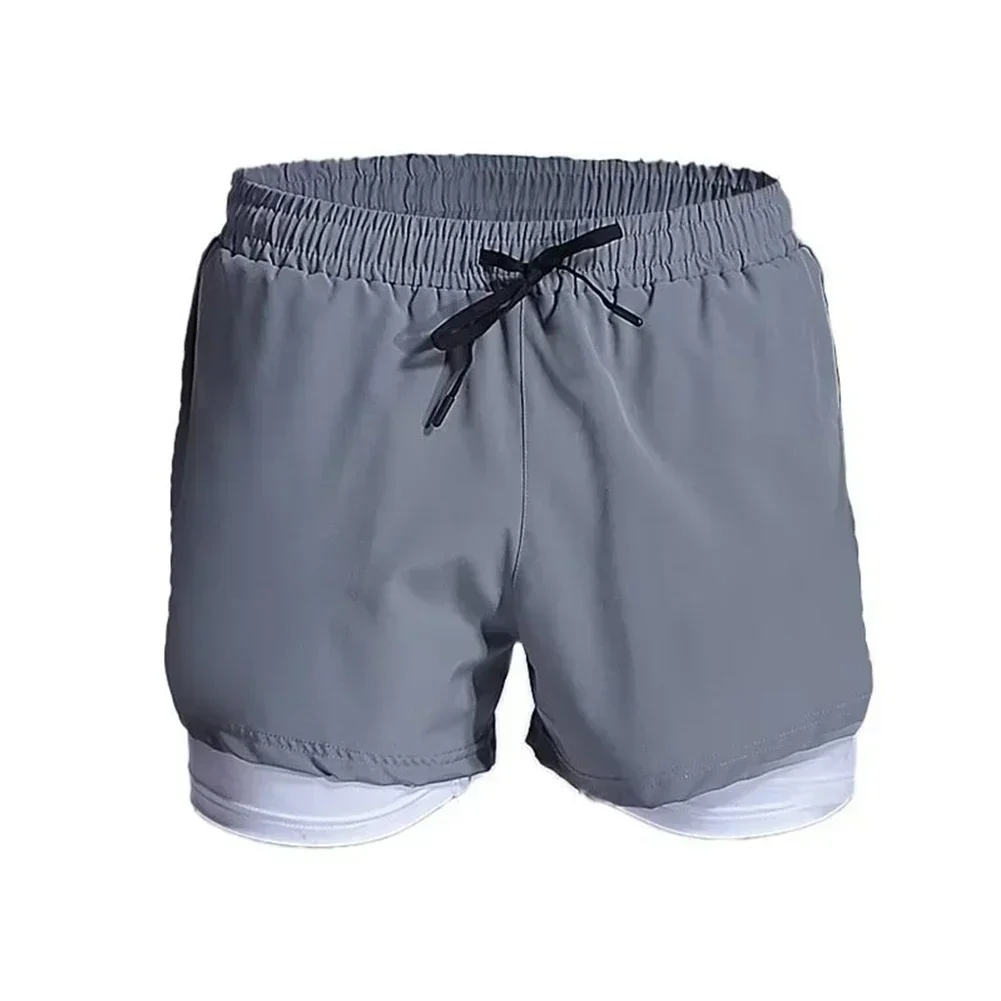 

For Beach Activities Muscle Fitness Wear Men Athletic Pants Athletic Performance Athletic Shorts Drawstring Waistband
