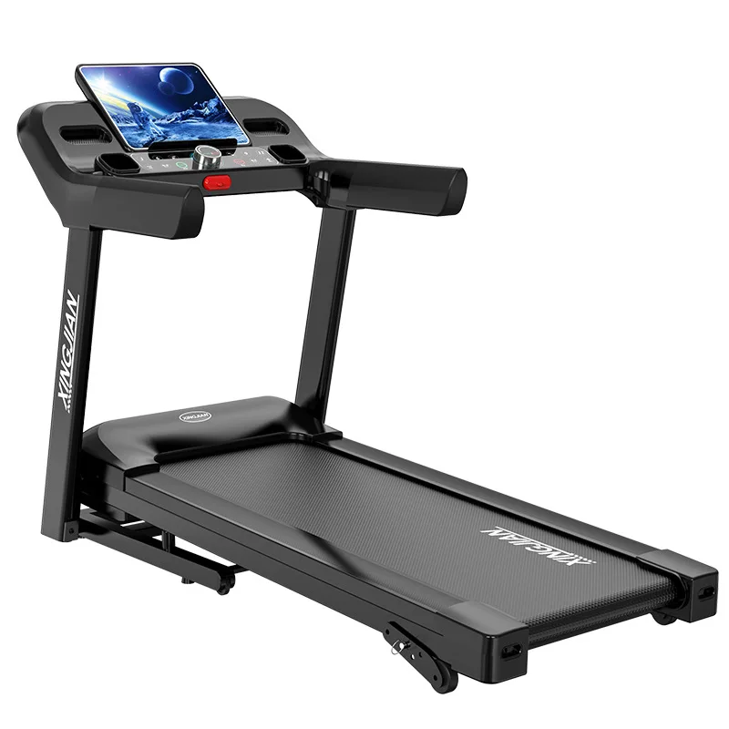Treadmill for home use, small folding, climbing, multifunctional, silent, indoor walking