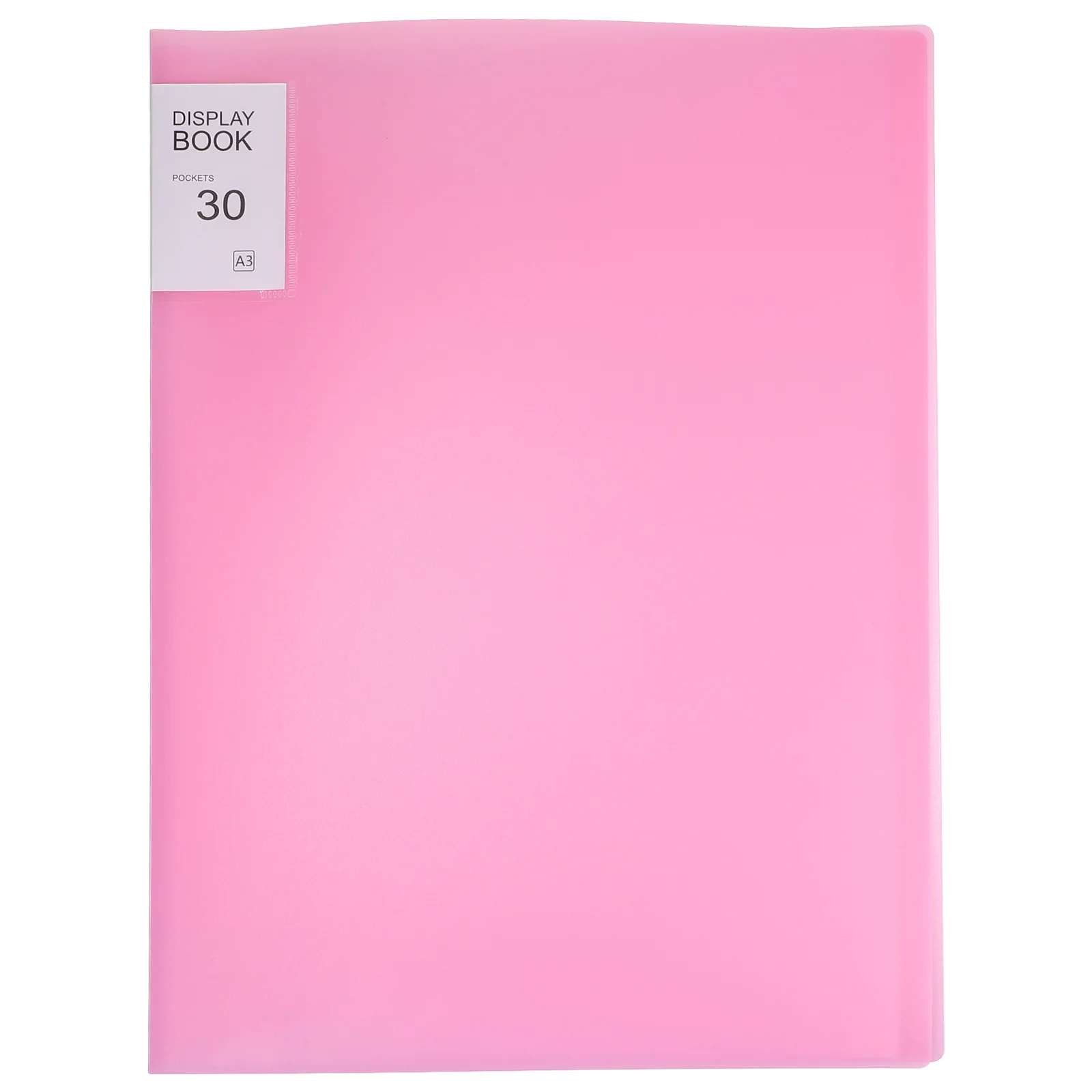 

A3 30 Pages Clear Display Transparent Portfolio Folder for Artwork Sketches Documents Poster Storage Binder Sheet