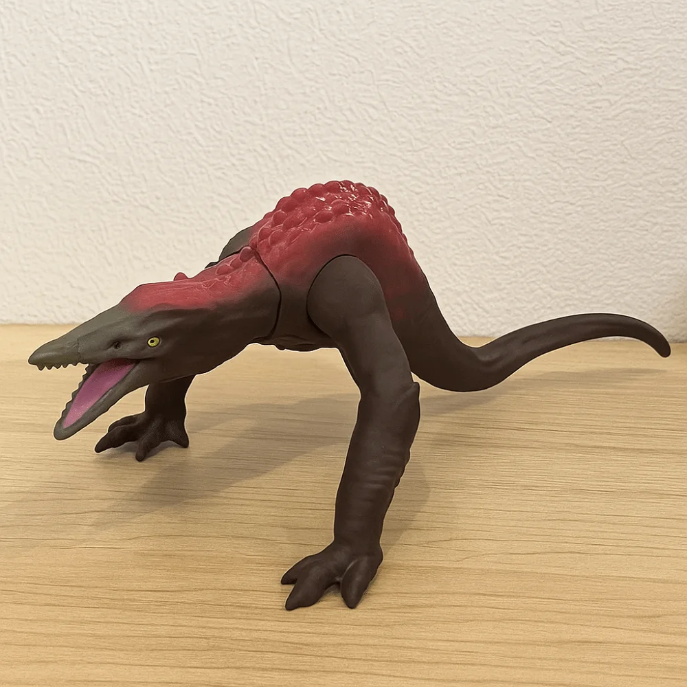 Vinile Skullcrawler Mobile Action Figure Statua fatta a mano Realistico Goanna Modello Ornamento Figurine in miniatura di lucertola da collezione