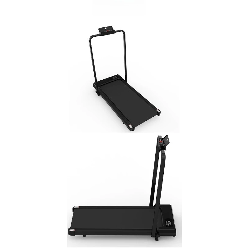 

Treadmill household small walking machine, multi-functional silent indoor folding fitness equipment