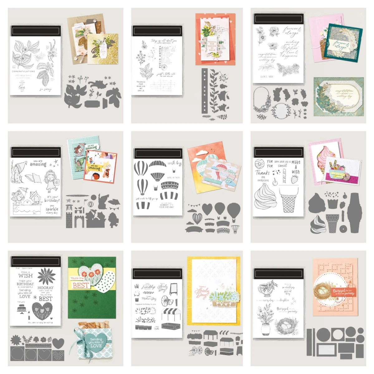 Metall-Stanzformen und Stempel-Schablonen für DIY Scrapbooking Fotoalbum, Stanz- und Prägewerkzeuge für Papierkarten, Neue Stanzformen und Stempel 2026
