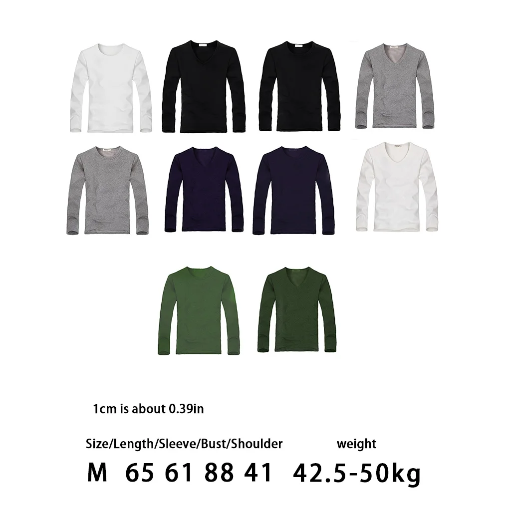 Thermal Underwear Long Sleeve Polyester Slimming Thickened T-shirt Tops