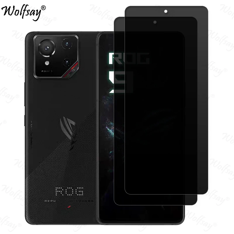 Anti-Spy Tempered Glass For Asus ROG Phone 9 Privacy Screen Protector For Asus ROG Phone 9 Pro Glass For Asus ROG Phone 9 Glass