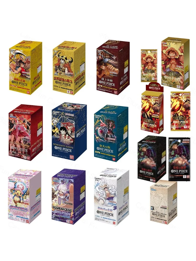 Auf Lager: Original Bandai One Piece OPCG Booster Pack, Japanische Version, OP 15 16 17 Serie, TCG Sammelkarten, Hobby-Geschenk