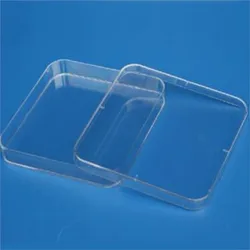 10pcs/pack Laboratory analysis Disposable Plastic Polystyrene Petri Dishs 10*10cm  Sterile,