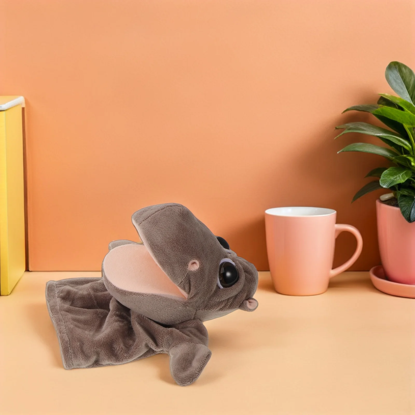 2 個の可動口動物ハンドパペット 幼児向け インタラクティブなストーリーテリング ロールプレイ 創造性ブースター 家族の集まり