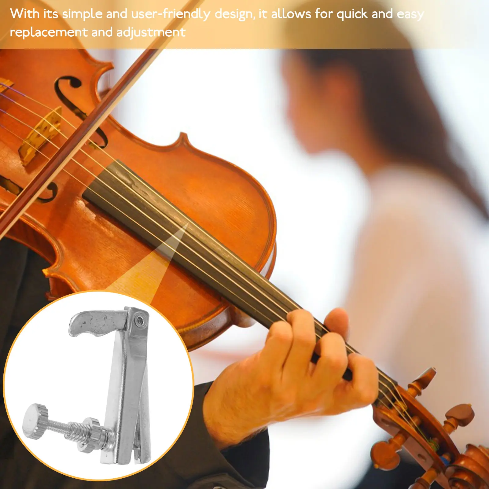 

Тюнеры для скрипки и альта: держатели струнных колец, детали и аксессуары для инструментов