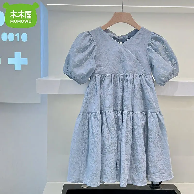 

2023 new New Spring summer baby children kids girl casual cotton dresses Children's clothes