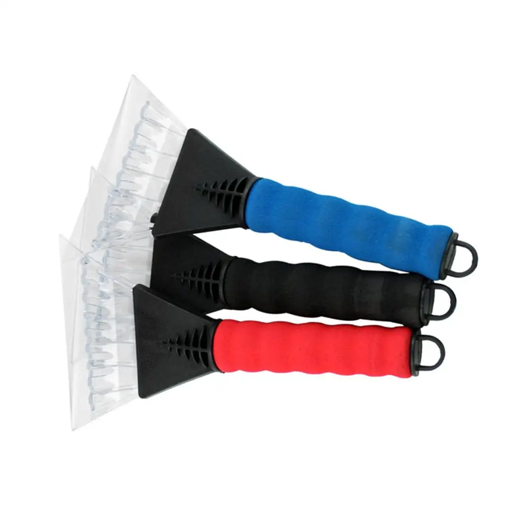 

3 Pcs Snow Shovel Ice Scraper Frost Remover Durable Long Handle Anti Freeze Grip Portable Storage Car Windshield Cleaning Tools