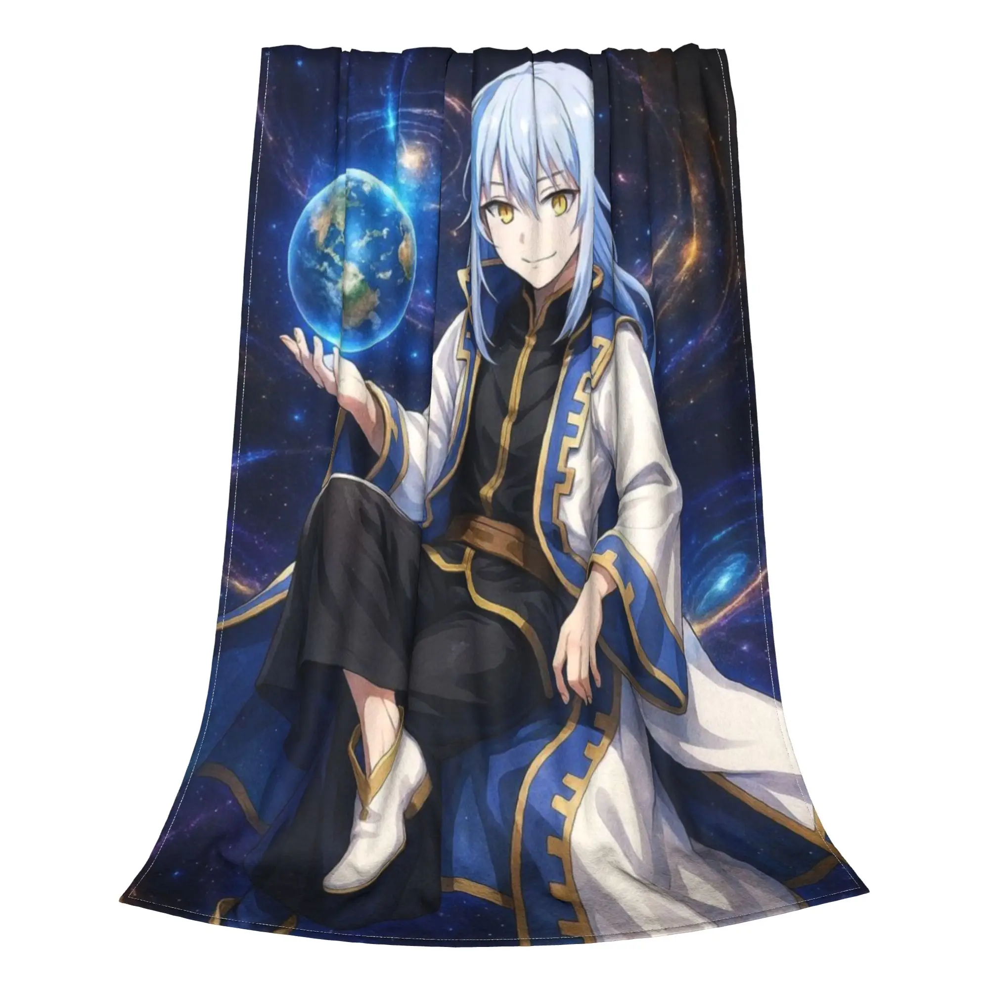 That Time I Got Reincarnated as Slime Blanket Autumn/Winter Breathable Thin Throw Blankets For Bedding Outdoor Plush Thin Quilt