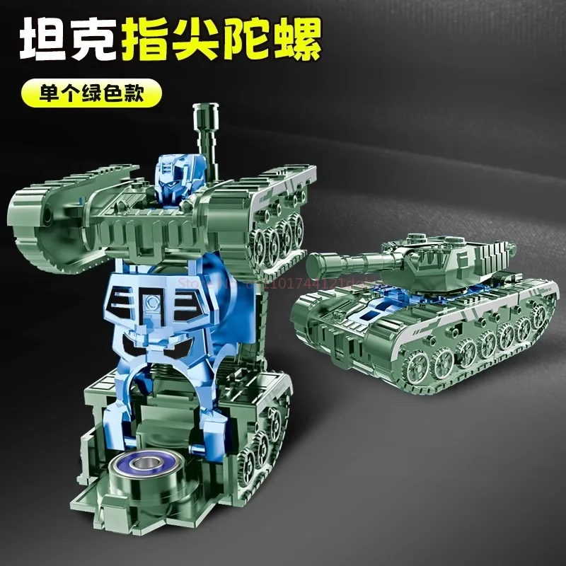 2025 novo tanque transformável brinquedo meninos mecha robô carro com giroscópio modelo criativo figura de ação educacional presente aniversário