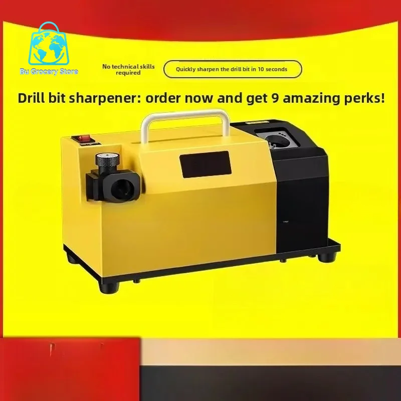 High precision Fried Dough Twists drill sharpener 13L carbide drill grinder