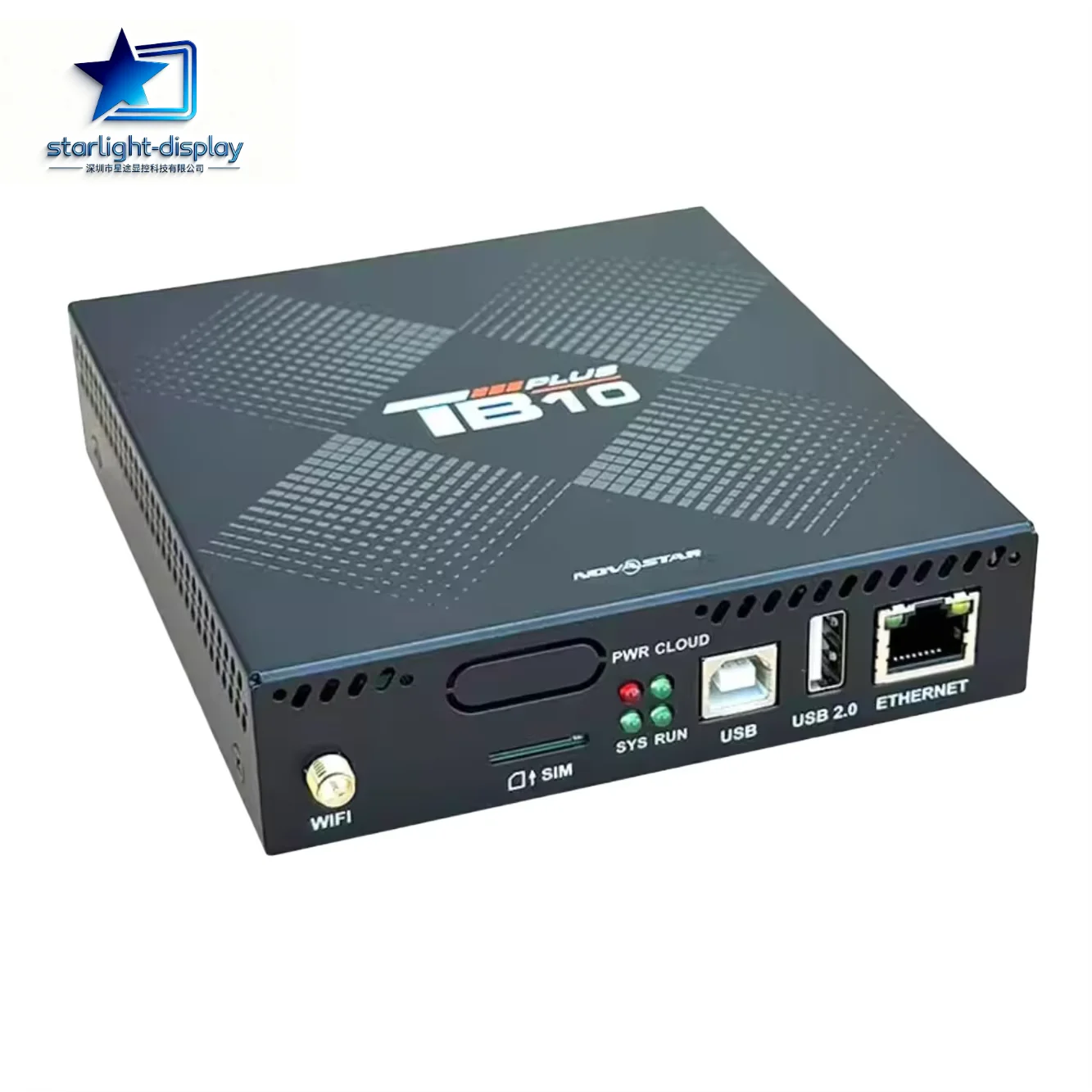 TB10 플러스 풀 컬러 LED 디스플레이 제어 시스템 노바스타 신세대 멀티미디어 플레이어 TB10 플러스