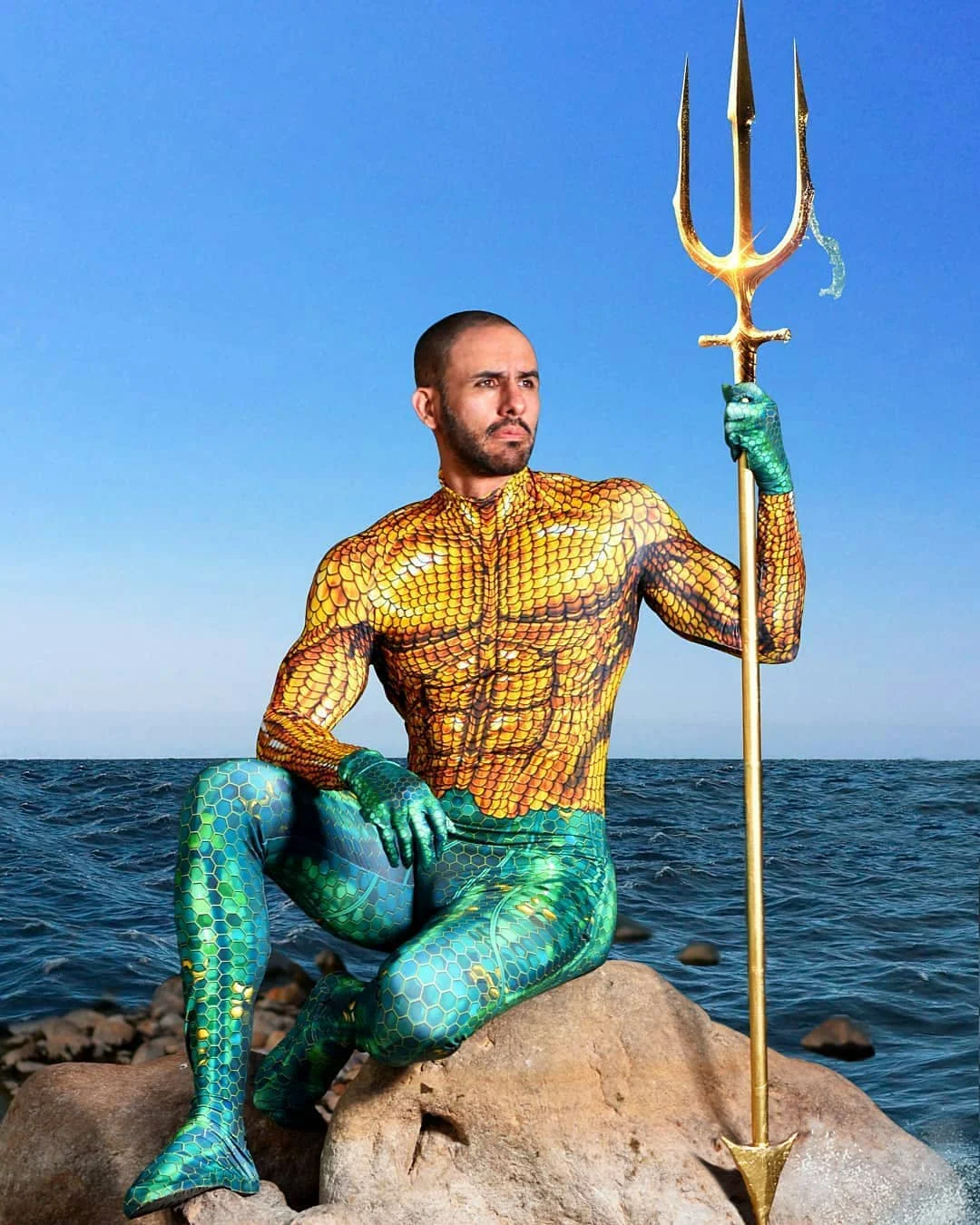 Aquaman Cosplay Kostüme Mann Jungen männlich Arthur Zentai Bodysuit Anzug Erwachsene Kinder Superheld Halloween Overall