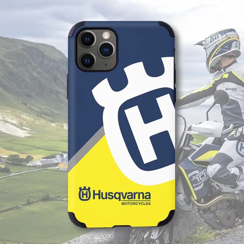 Funda de teléfono Husqvarna con estilo de motocicleta a la moda para Husqvarna iPhone 16 15 14 13 12 11 Pro Plus Promax 7 8 Plus SE2 3 X XS Xr