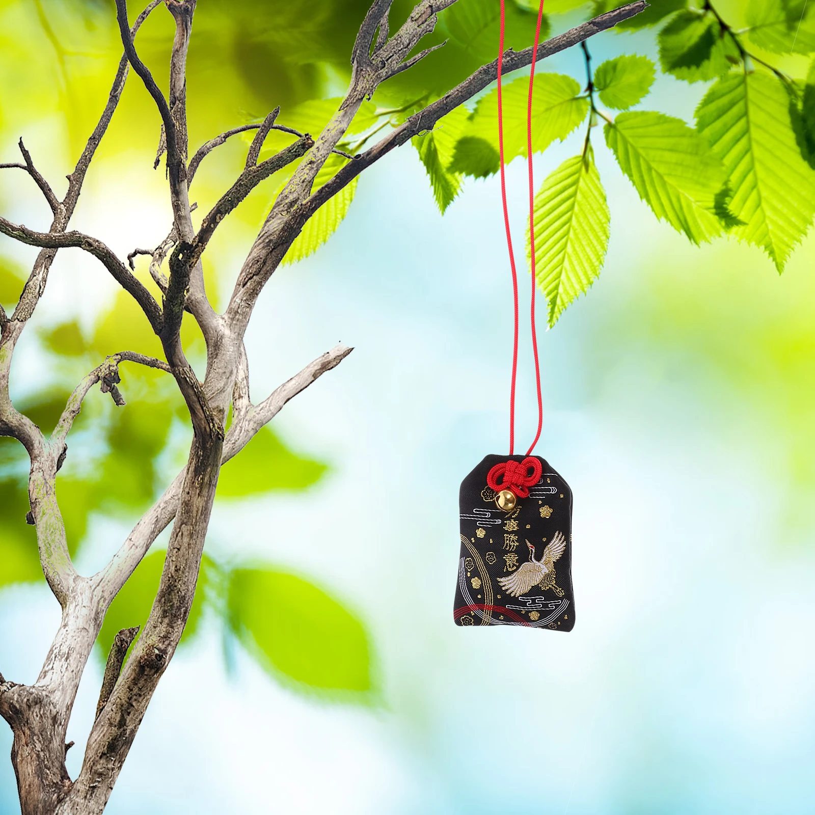 

2pcs Japanese Style Amulet Bags Exquisite Omamori Fortune Bags Blessing Lucky Hanging Charm Diy Pendant Car Amulet Festival