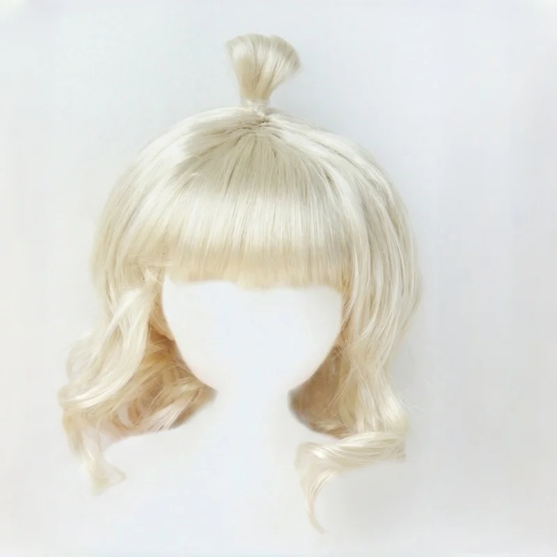 

JD375 Synthetic Mohair BJD Wig Lovely up Style Wave High Quality Doll Accessories for 1/12 1/8 1/6 Dolls