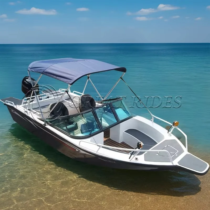 High Quality Skiff Leisure Boats 480 Fishing Boat With Motor and Trailer Offshore Fishing Boat