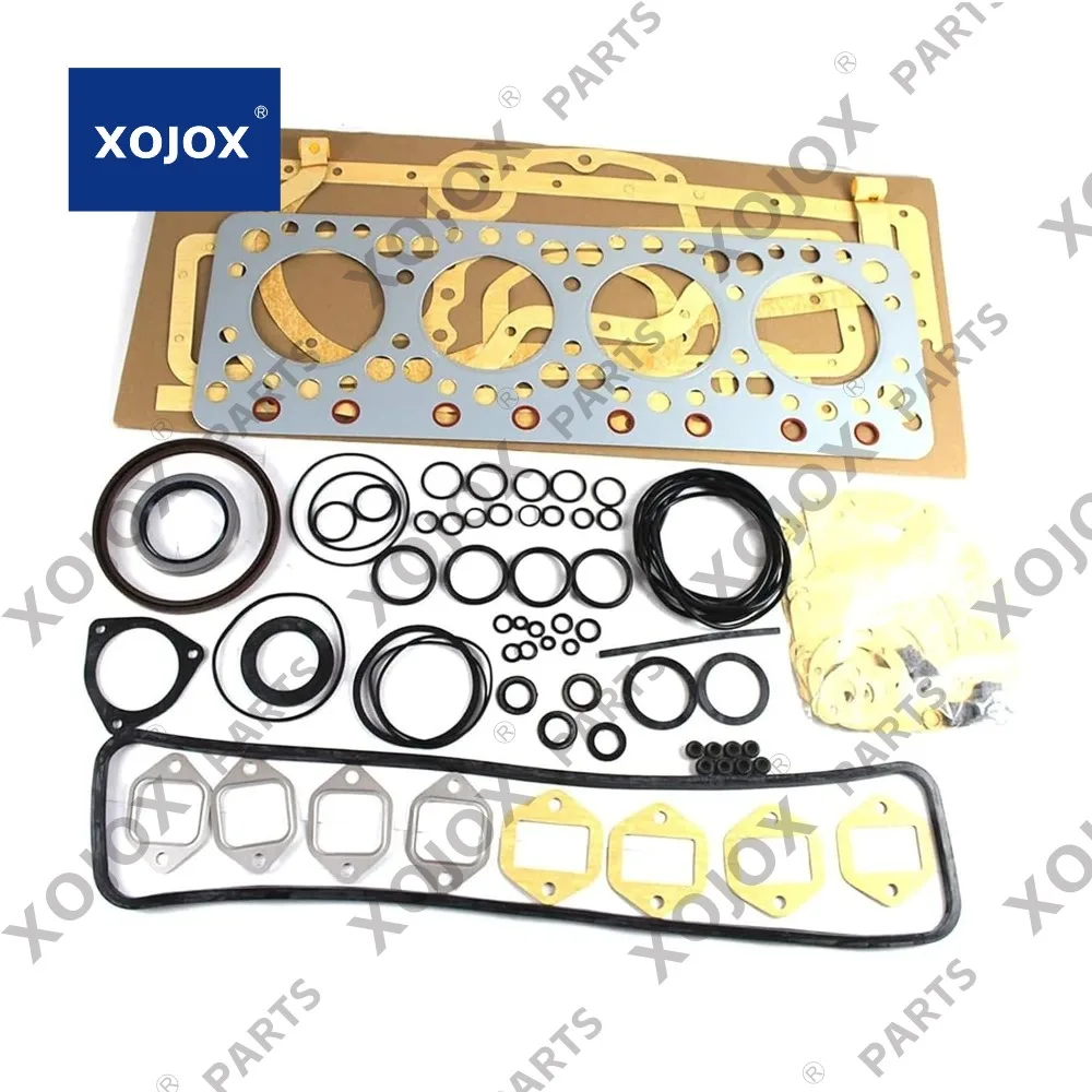 

XOJOX Overhaul Gasket Kit - Complete Seal Set for Komatsu 4D120 Engine & D50P Bulldozer | Leak-Proof Design | High-Temp Resistan