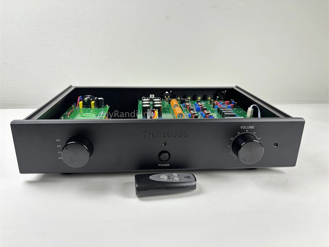 

High-end Preamplifier MASTER C9.3 Circuit Reference MBL6010D,OPA828 NE5534, 4 Inputs 2 Outputs ALPS27 With Remote