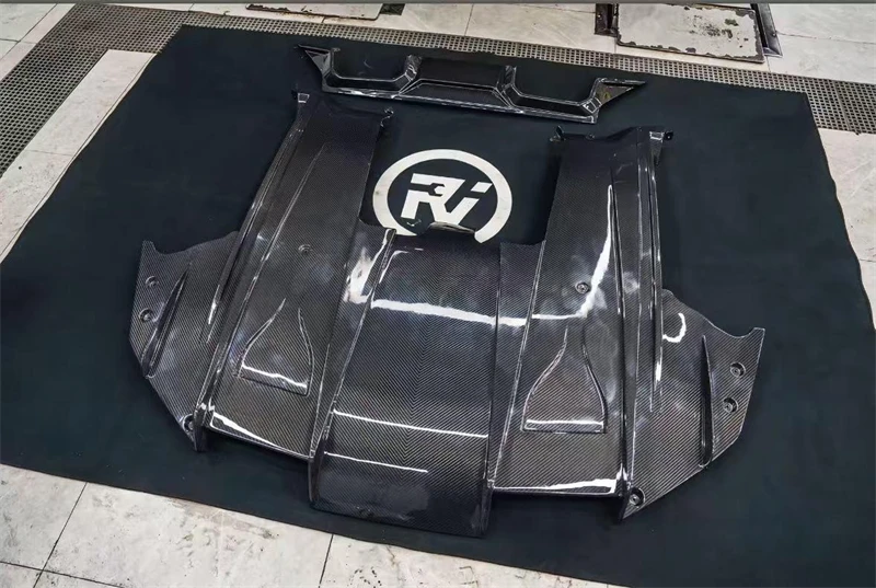 ل BMW G87 M2 2019 2020 2021 2022 2023 2024 ReaI ألياف الكربون الجافة الوفير الخلفي الشفة المفسد عدة