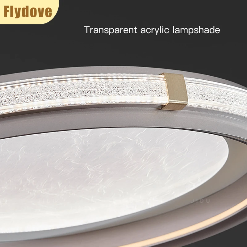 Modern Minimalist Bedroom Ceiling Light Designer Creative Restaurant Study Living Room Round Lighting Decoration Pendant Lamp