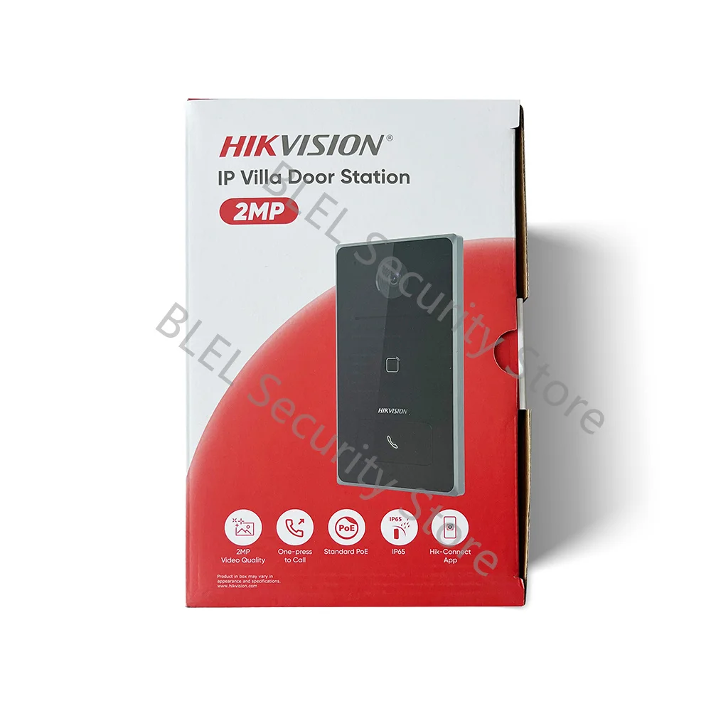 HIKVISION DS-KV6133-WME1 IP WiFi Doorbell Multi-language Video Doorphone Intercom Waterproof with IC Card Unlock Feature