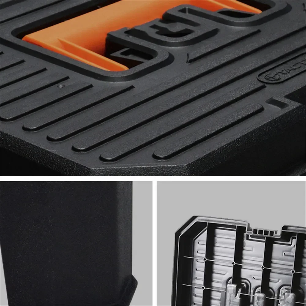 New Big Practical Stool Tool Box for Electric Drill Wrench Screwdriver Electrician Car Repair Garage Storage Tool Organizer