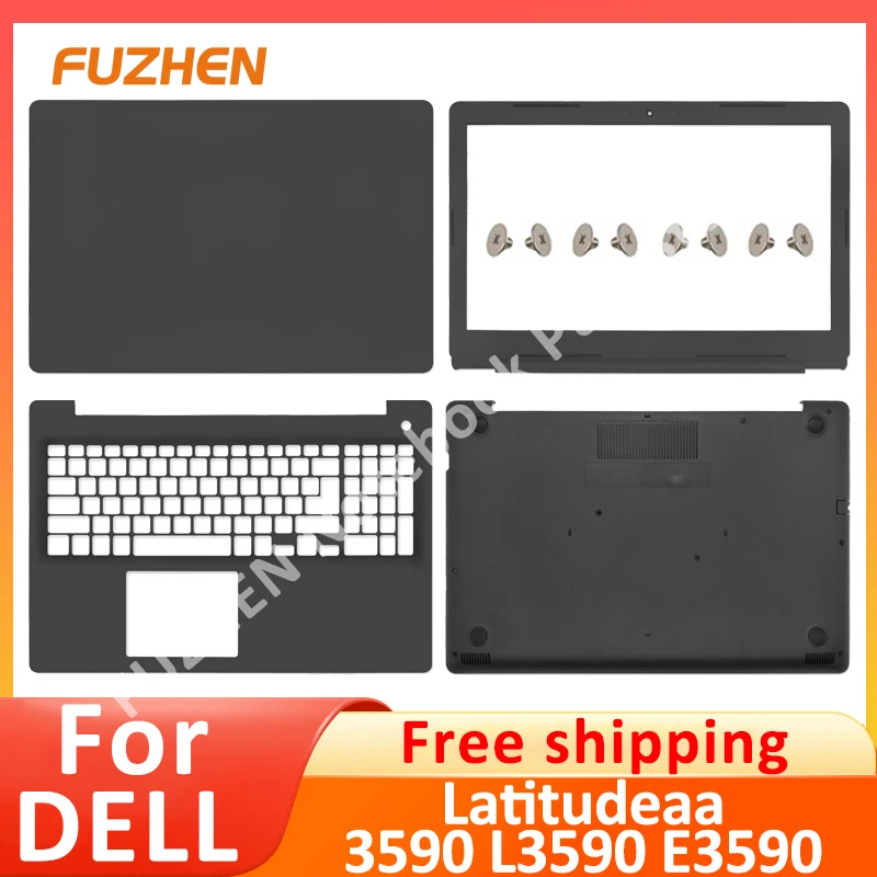 

New Replacement Case For DELL Latitude 3590 L3590 E3590 Laptop LCD Back Cover Top Case/Front Bezel/Palmrest/Bottom Base Case