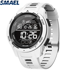 SMAEL 8105  Watches Sports LED Wristwatches Men's 50m Waterproof Watch Digital Light Stopwatch Watch for Men Digital