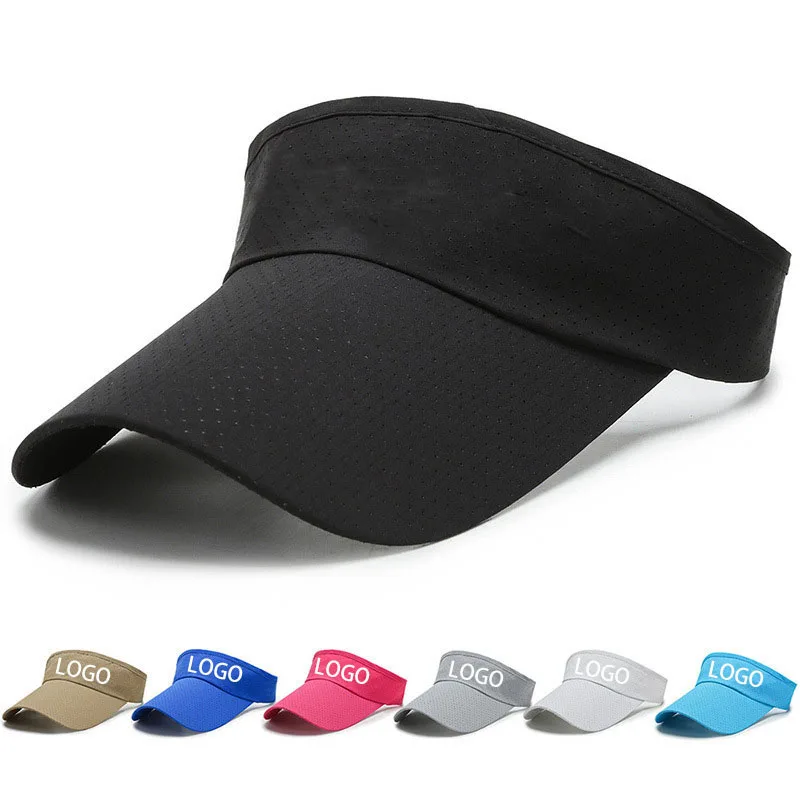 

Adjustable Summer Breathable Sun Hats for Men Women UV Visor Protection Top Empty Golf Running Tennis Sunshade Sport Baseball