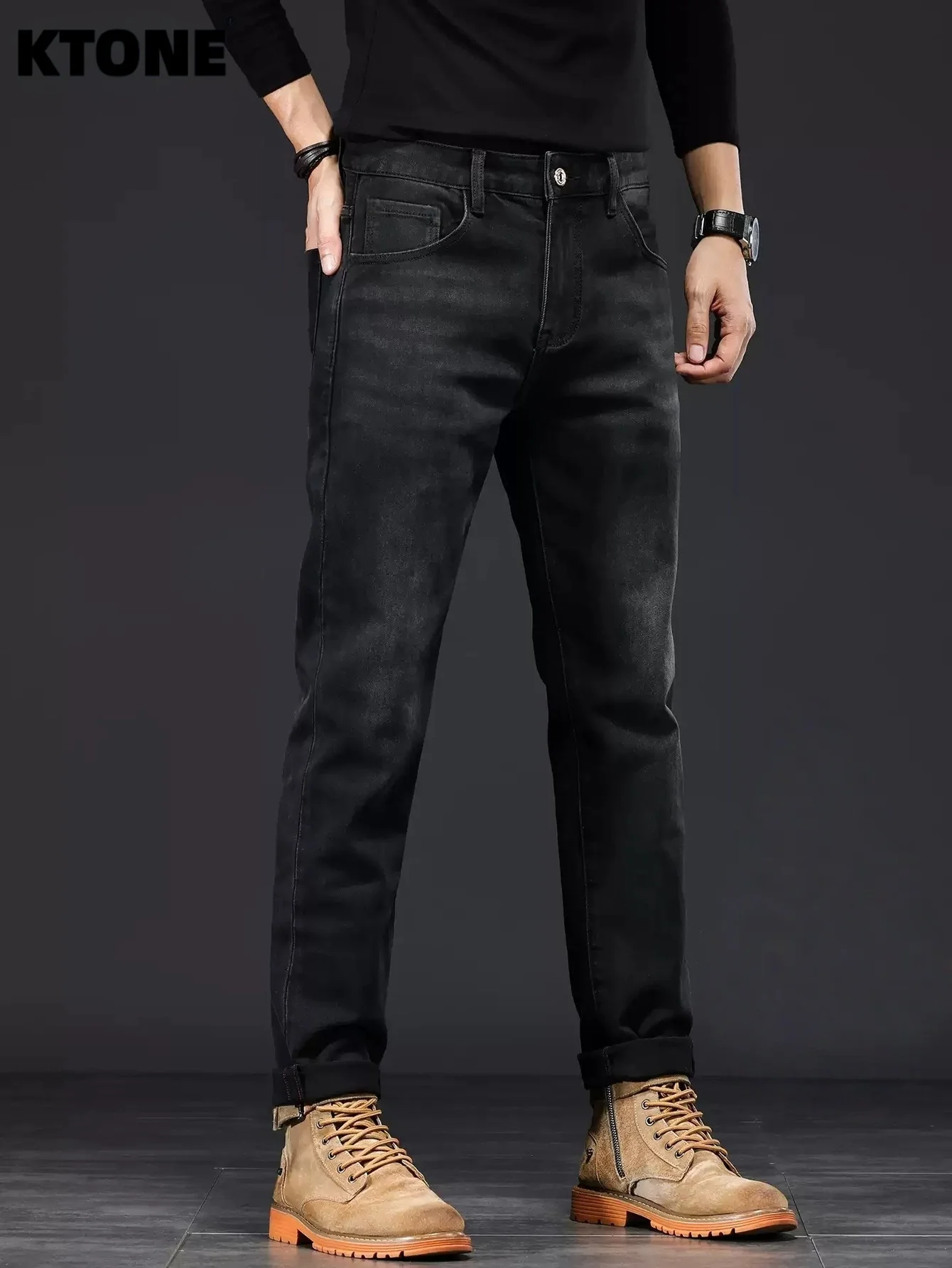 

Retro Jeans Gender Neutral Black Slim Pants Hip Hop Style Drip Original No accessories or belts included