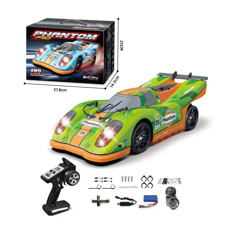 1:16 Scale Brushless RC Drift Car 4WD High Speed Off-Road Racing Car 45 KM/H Remote Control Car For Adult