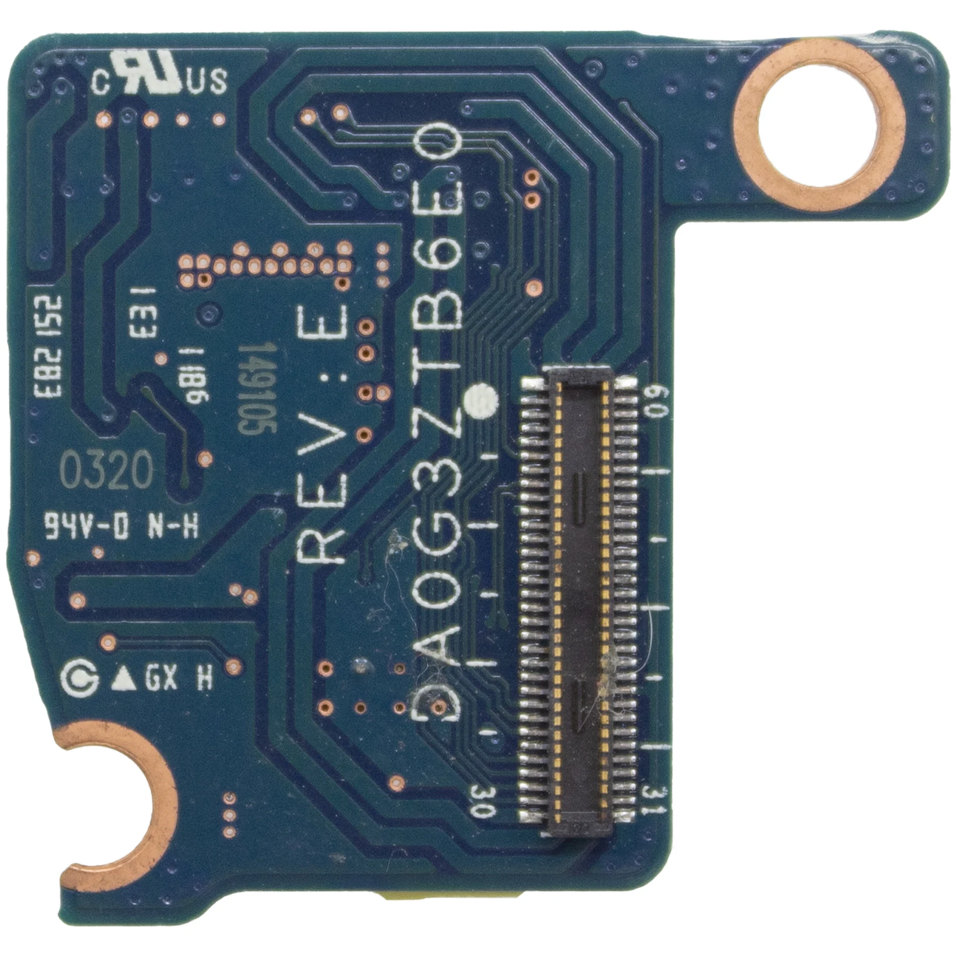 

For HP Phantom Elf OMEN X 15-DG TPN-Q215 Adapter Small Board DA0G3ZTB6E0