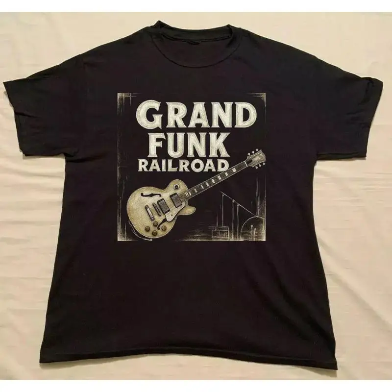 Grand Funk Railroad Logo Rare T-Shirt