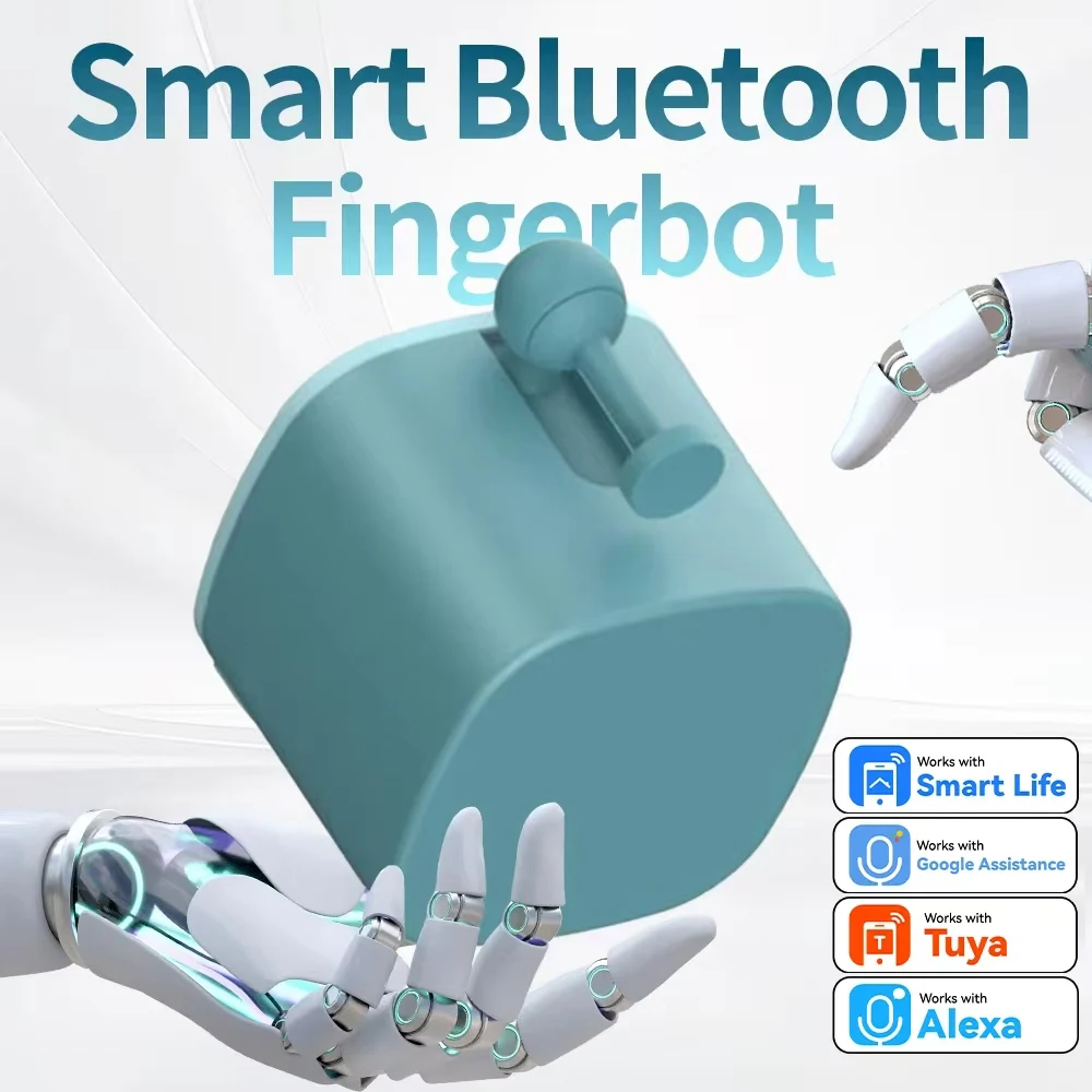 Smart Bluetooth Button Robot APP Remote Control Switch Timer Setting Physical Smart Home Automation Connect Gateway Option